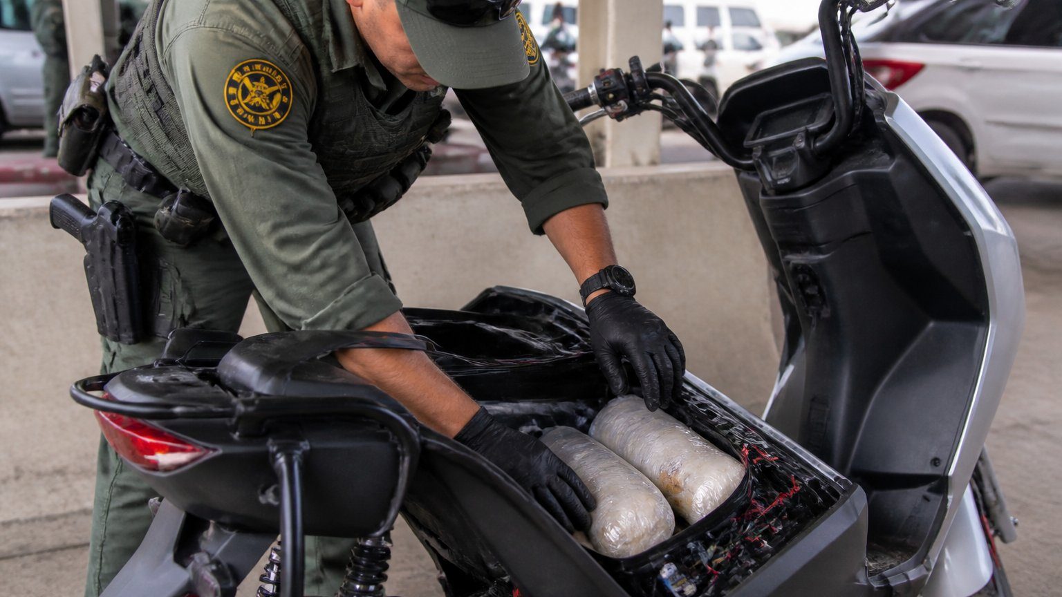 Fentanyl Found Hidden in Electric Moped at Border
