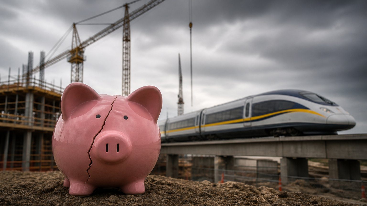 California bullet train faces 2027 cash crunch