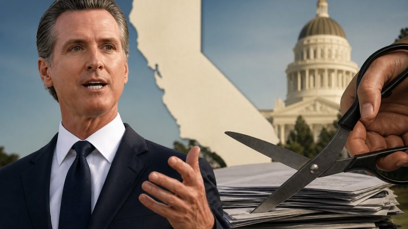 Hilton unveils California tax-cut plan, spending cuts