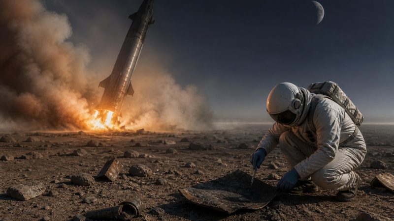 SpaceX Rocket Crash Offers Moon Scientists Rare Data