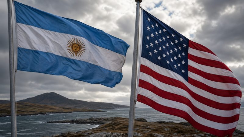 Argentina Falklands Banner Draws US Defense