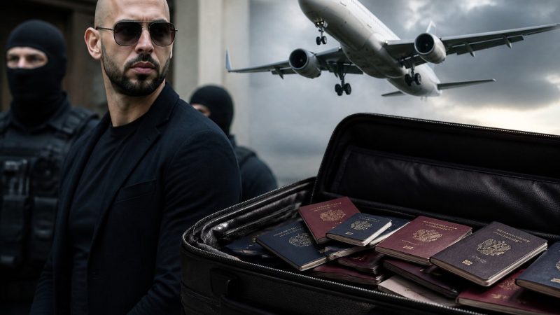 Andrew Tate Passport Cache Raises Flight Risk Fears