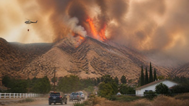 Holser Fire Prompts Evacuations Near Piru