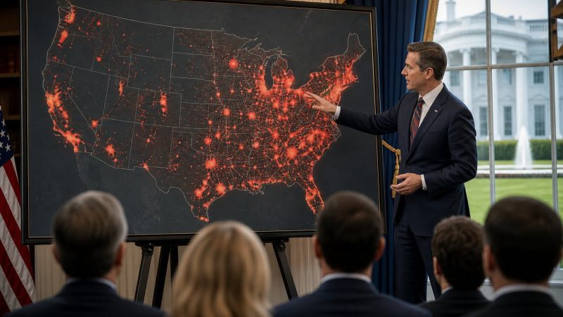 White House Unveils Fraud Ledger Map
