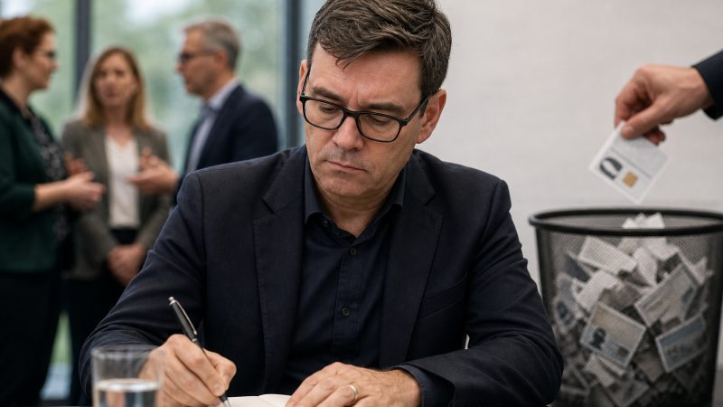 Digital ID Plan Scrapped as Burnham Shifts Focus