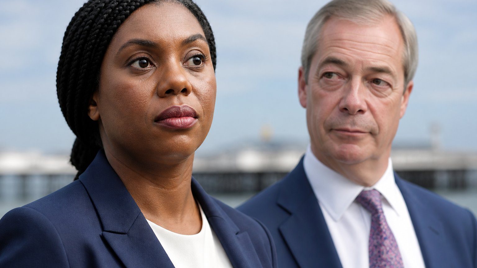 Badenoch backs Clacton challenge to Farage