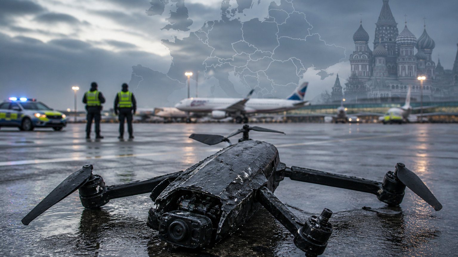 Leipzig Airport Drone Find Raises Russia Questions