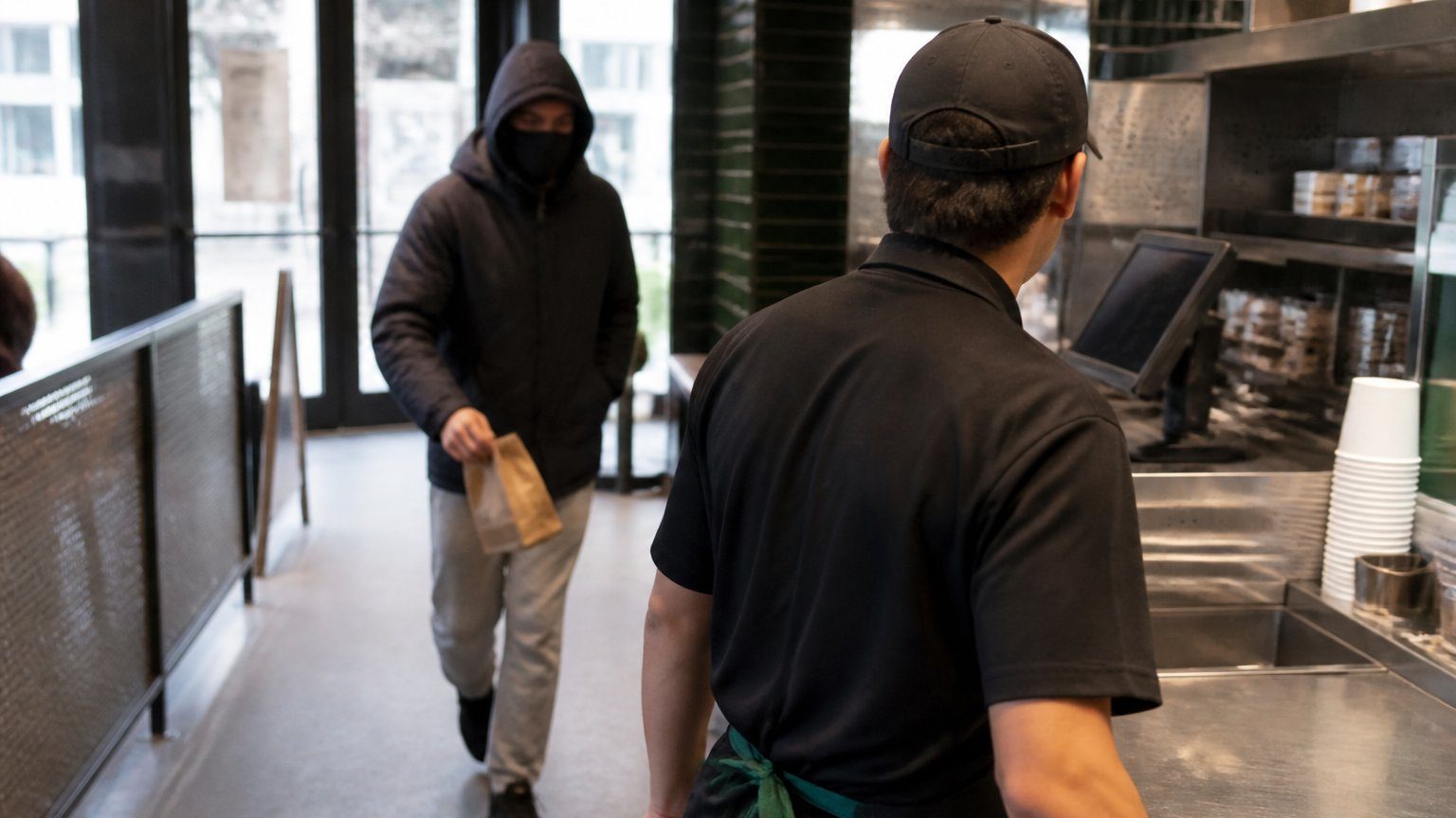 Shake Shack robbery suspect returned to work days later, police say