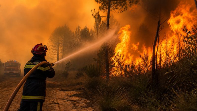 France wildfire battle intensifies in Gironde heat