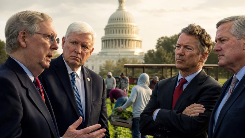 GOP Split Over Farmworker Status Bill