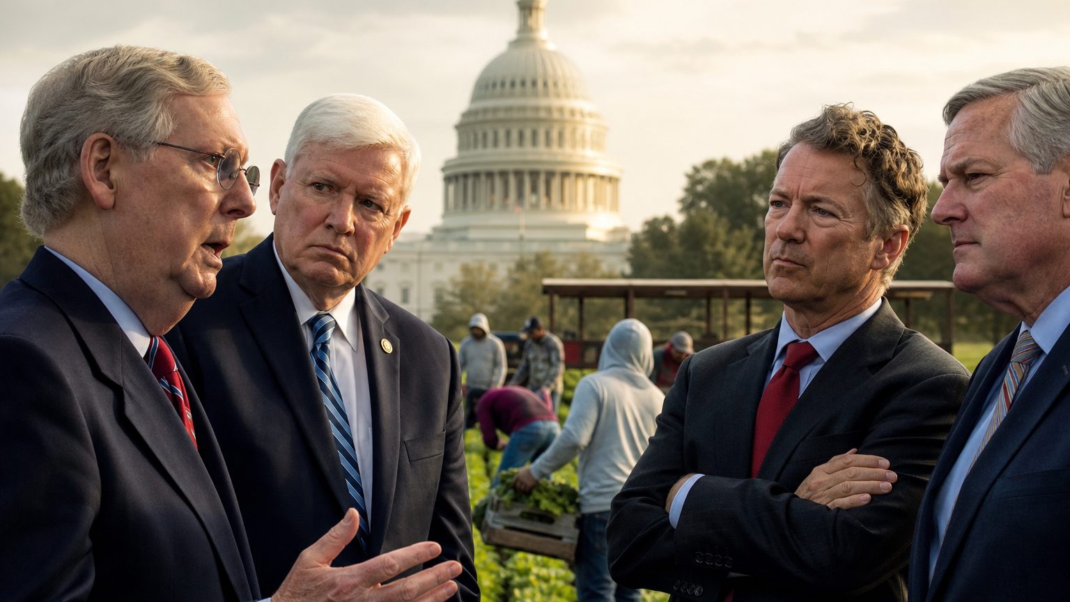 GOP Split Over Farmworker Status Bill