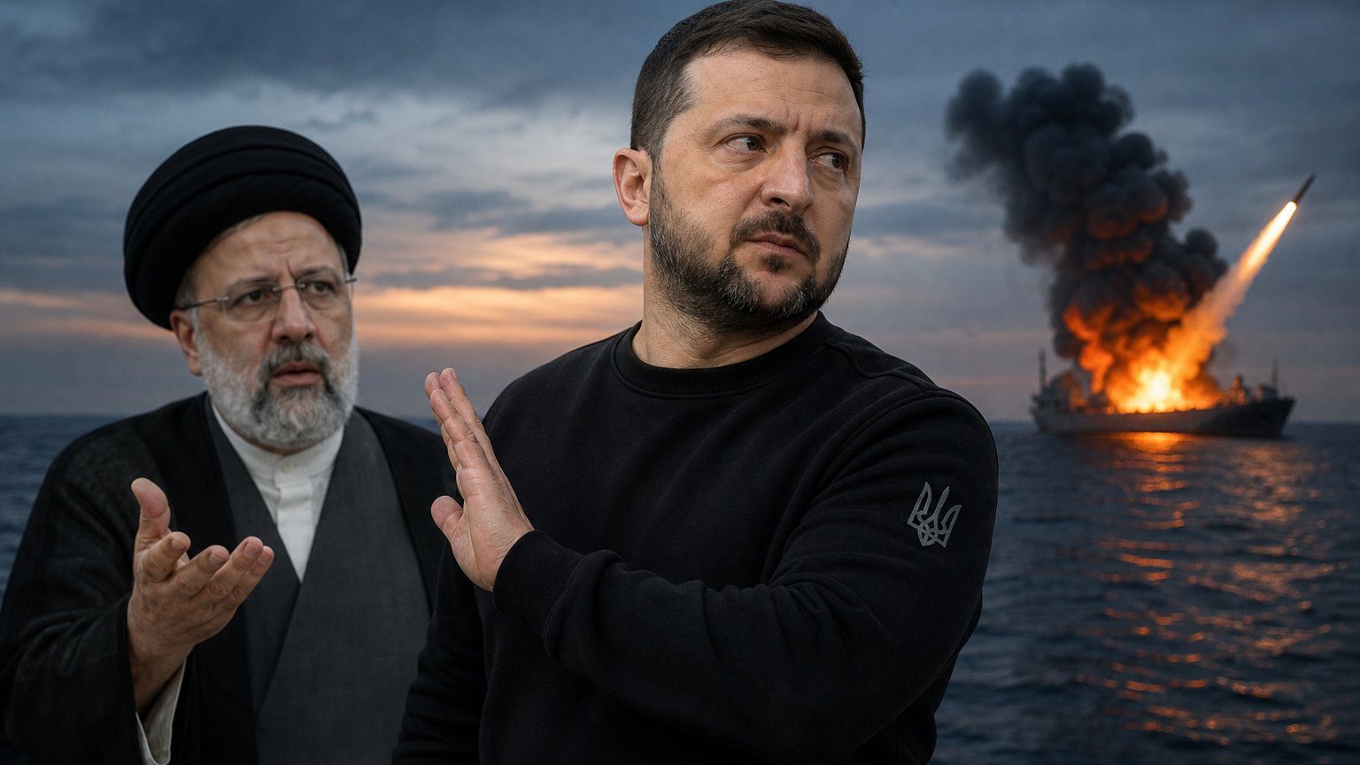 Ukraine brushes off Iran over Caspian Sea strike
