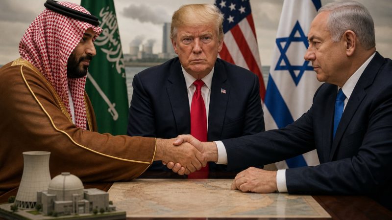 Trump ties Saudi nuclear deal to Israel recognition