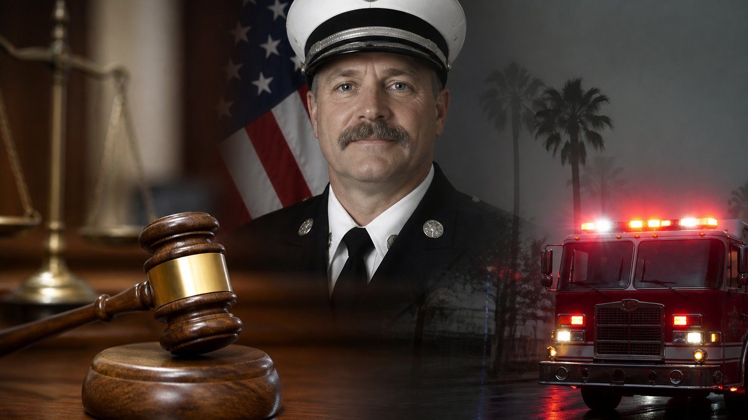 California Murder Plea Follows Fire Captain Death