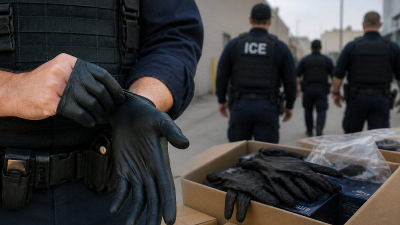 ICE plans $20M glove purchase for officers