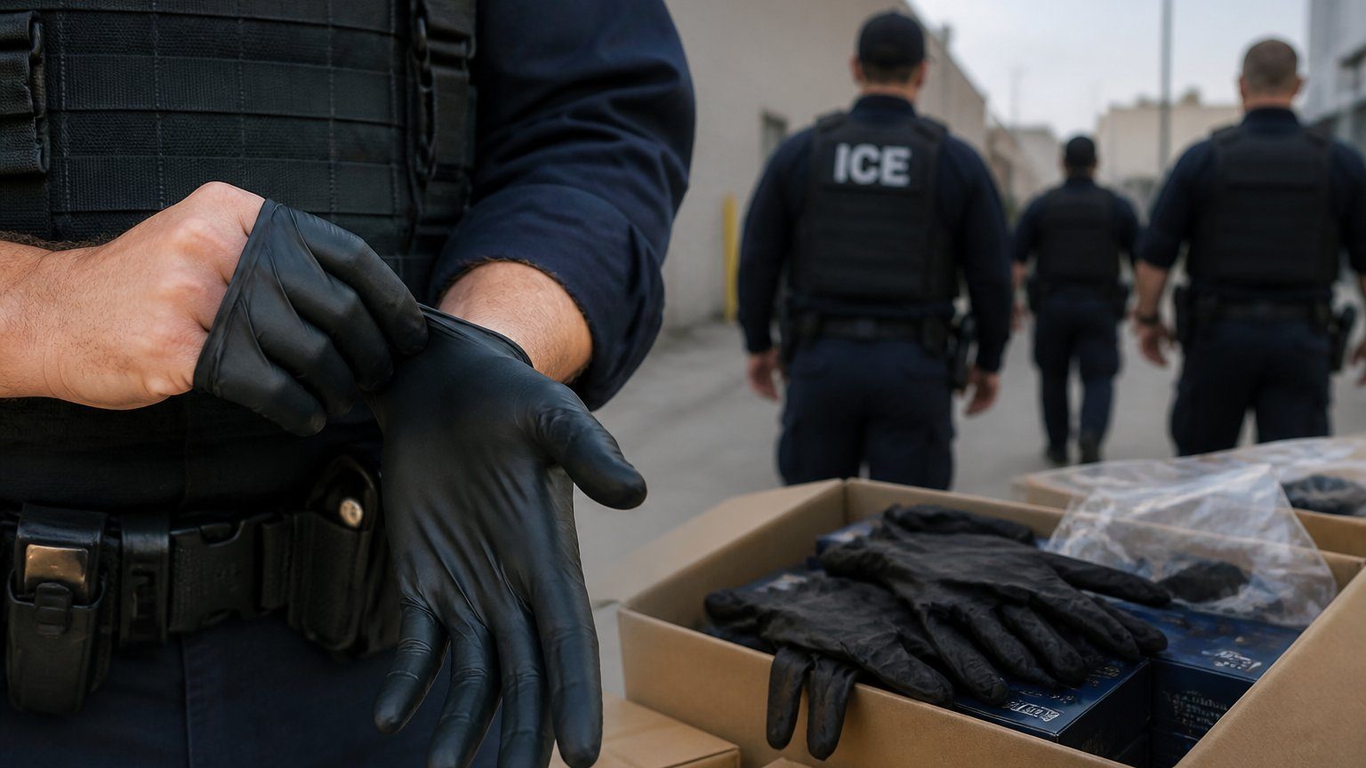 ICE plans $20M glove purchase for officers