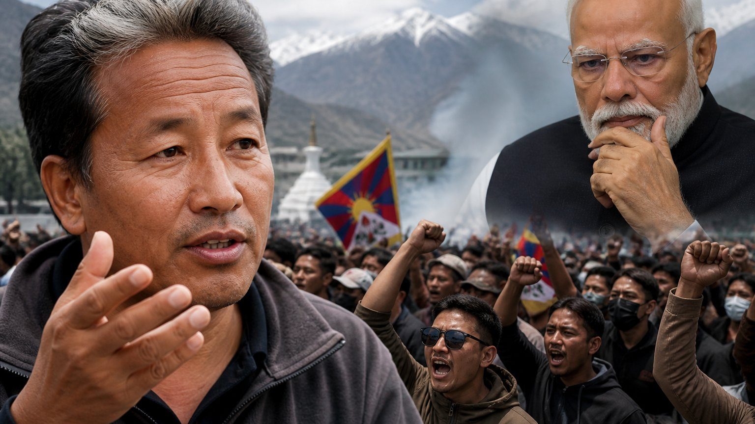Youth Protests Weaken Modi, Wangchuk Says