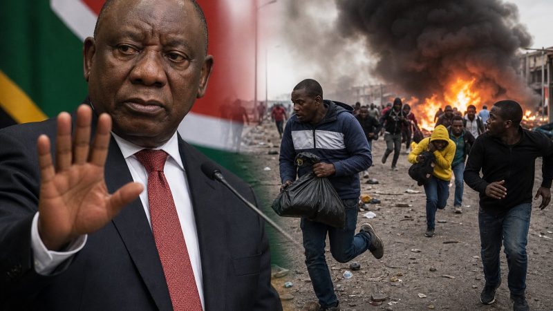 South Africa Rejects ICC Bid Over Migrant Violence