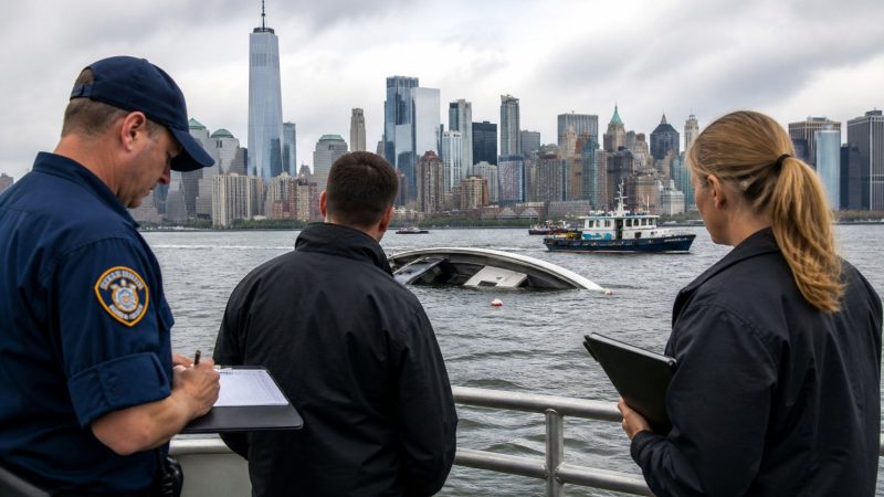 NY Harbor Boat Flip Probe Turns to Illegal Charter Claim