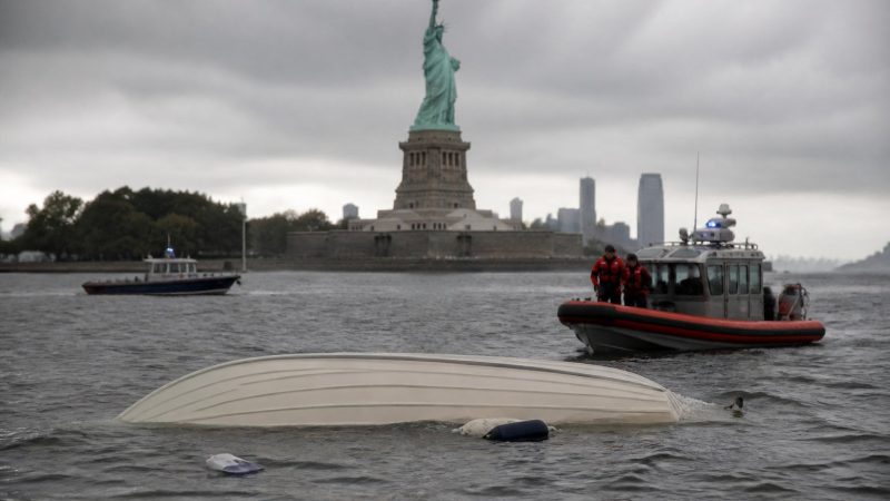 Boat Capsizes Near Liberty Island, Killing Two