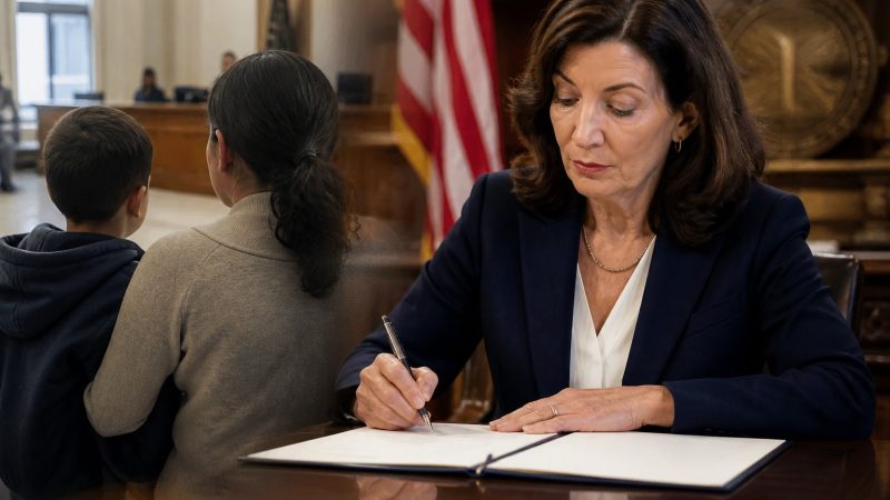 Hochul funds migrant child defense in New York