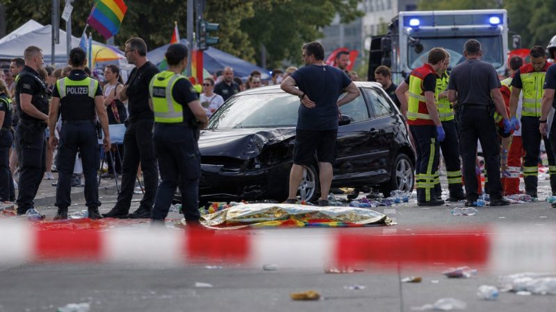 Berlin Pride ramming attack leaves one dead