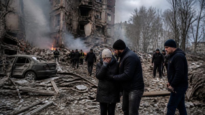 Kyiv missile attack kills at least nine