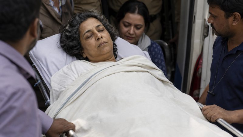 Indian activist’s hunger strike ends with hospital move