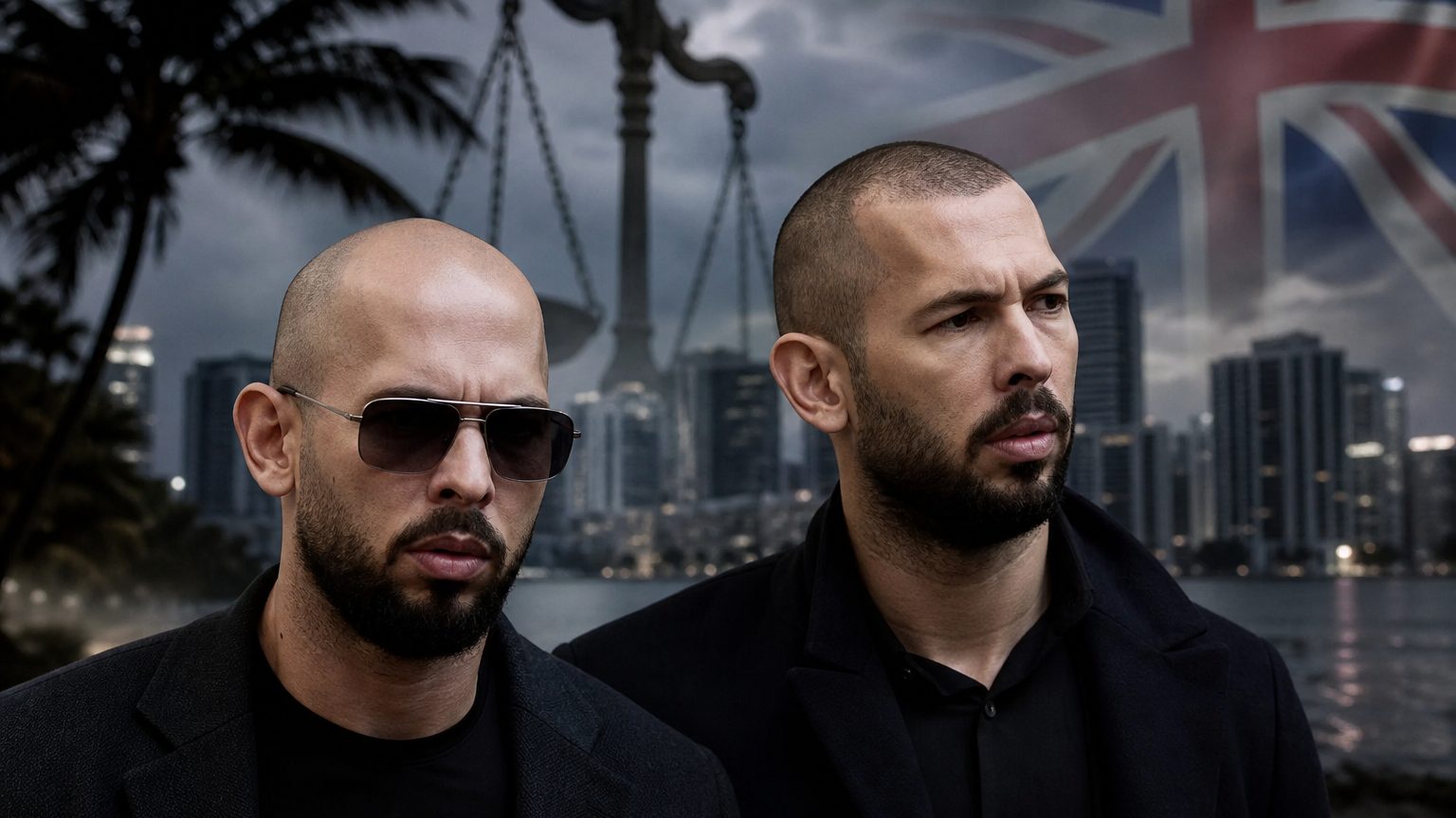 Tate Brothers Face New UK Charges in Miami