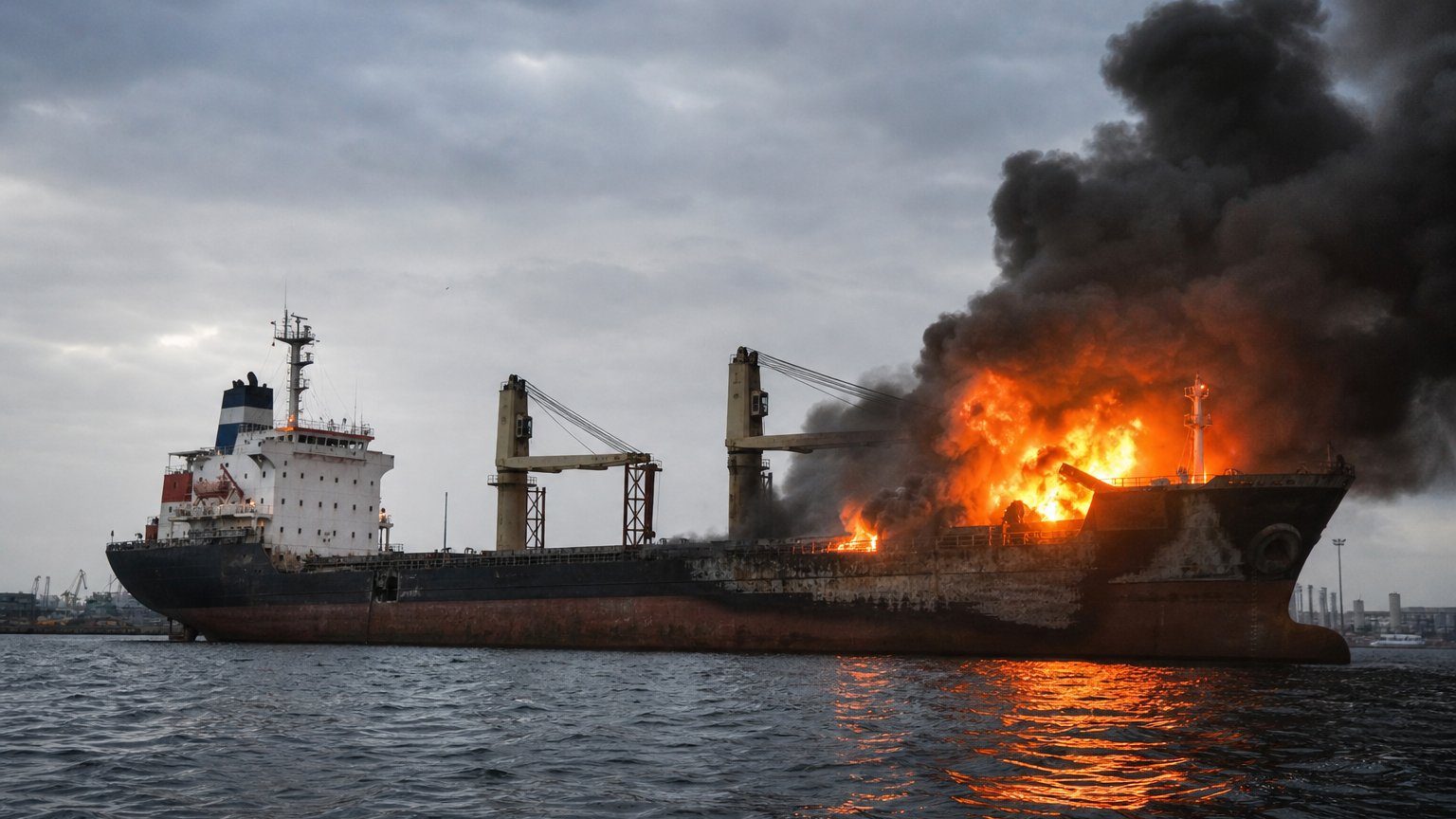 Black Sea cargo ship attack kills 10 near Odesa