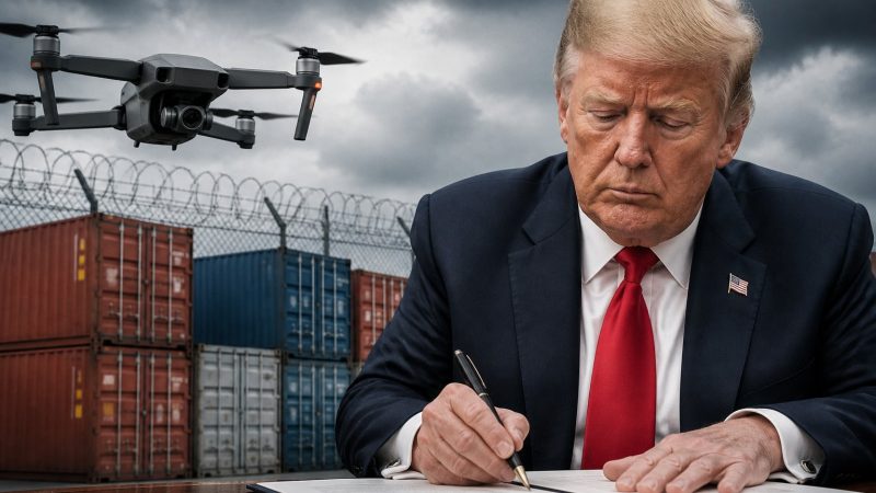 Trump Orders 100% Drone Tariff Over Security Fears