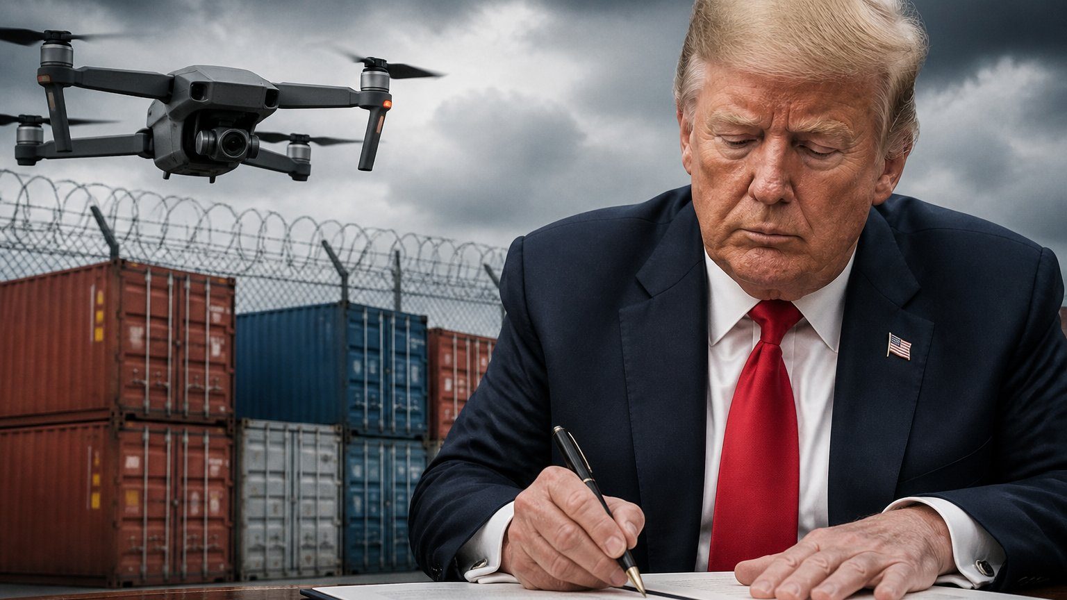 Trump Orders 100% Drone Tariff Over Security Fears