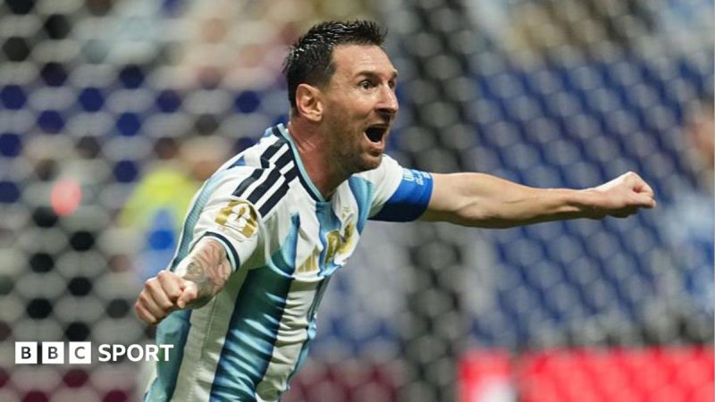 Messi on World Cup Record Watch in Final