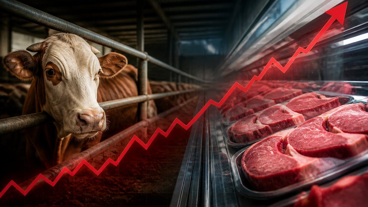US Beef Prices Hit Records as Cattle Run Short