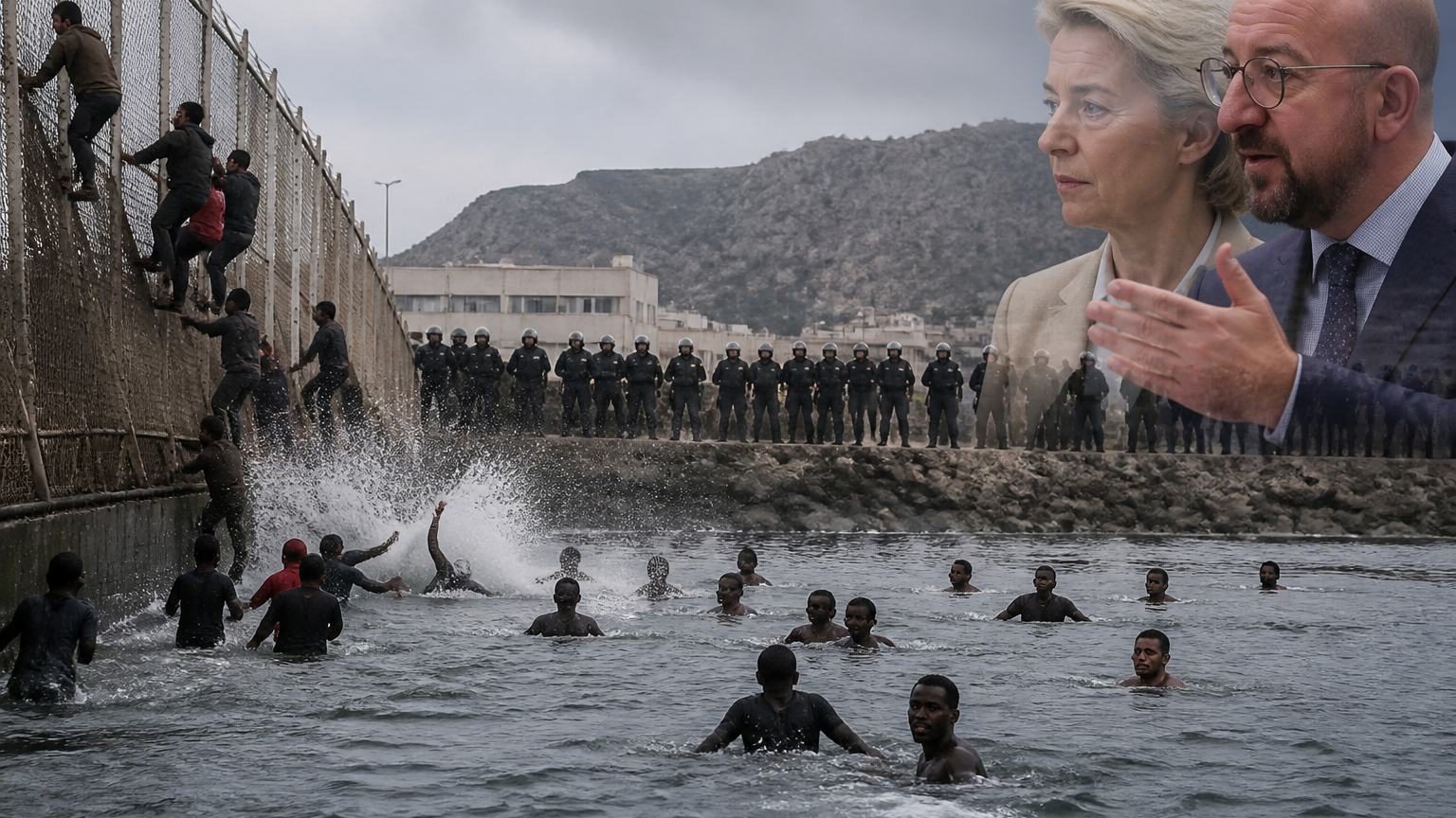 Ceuta Migrant Crossings Spark EU Rift