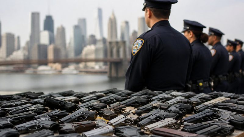 NYPD gun seizures top 3,000 as shootings fall