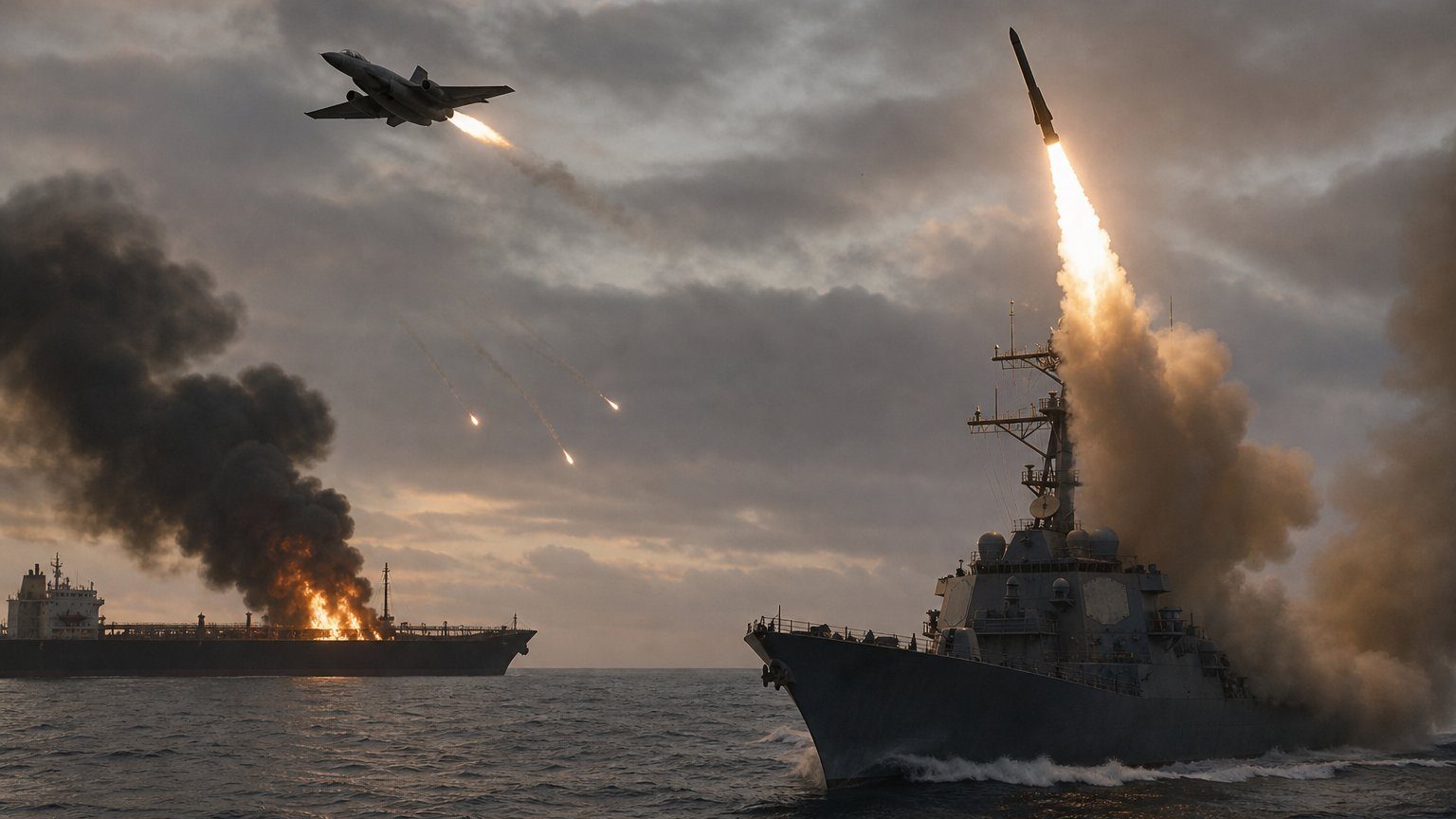 US and Iran Trade New Strikes in Gulf