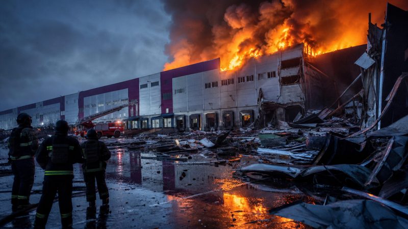 Wildberries Warehouses Hit in Deadly Ukraine Drone Strikes