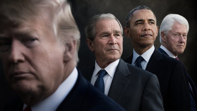 Bush, Obama and Clinton Essays Skirt Trump