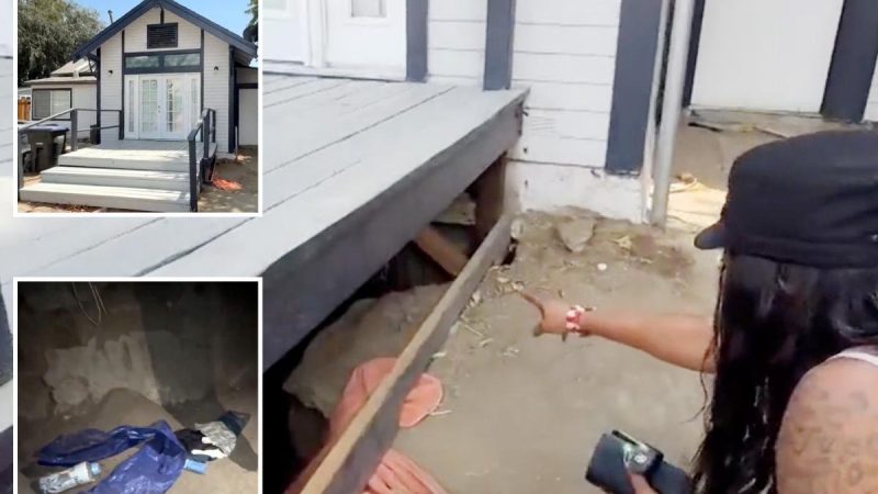 Hidden Space Beneath Hemet Rental Alarms Family