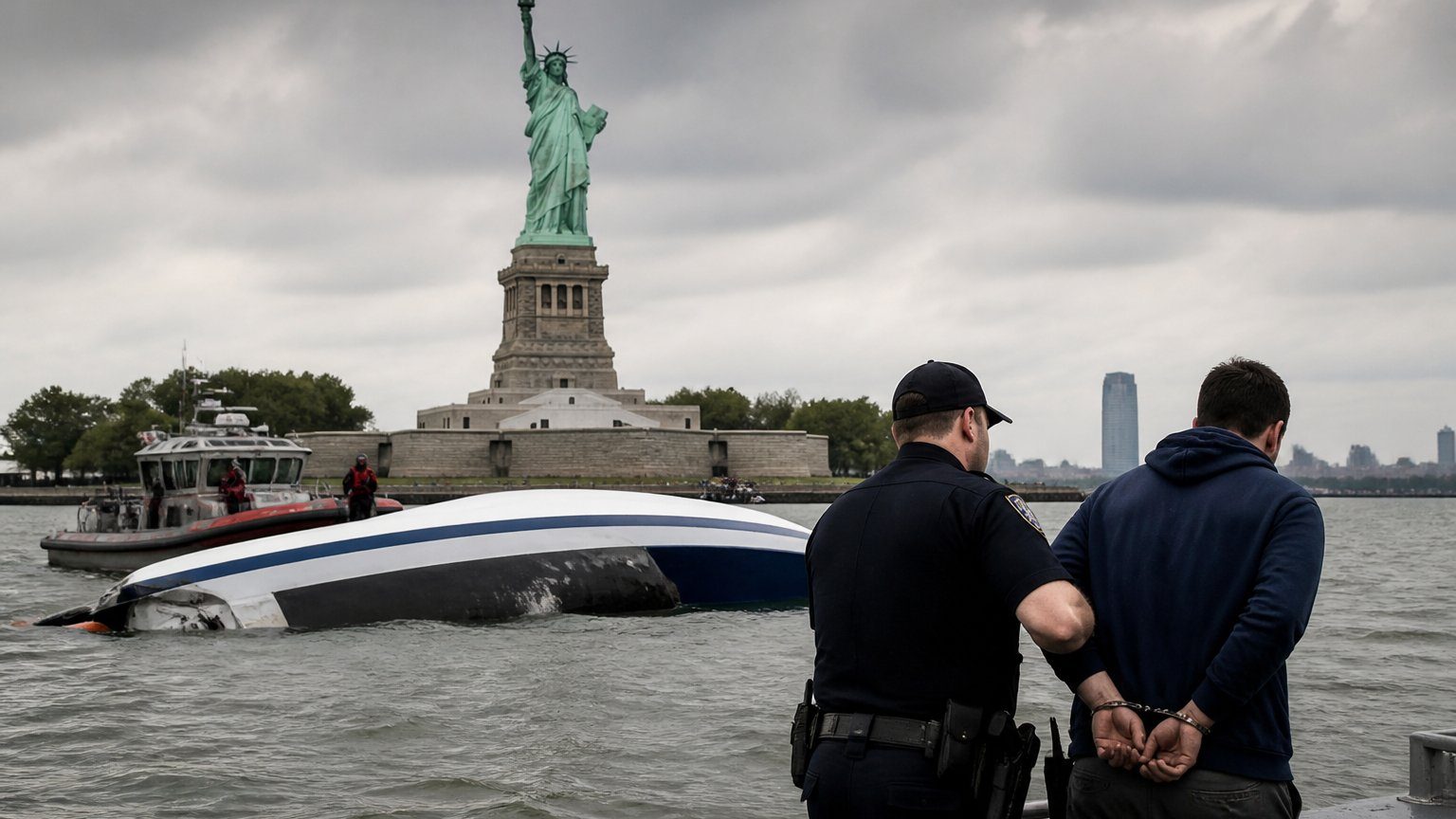 Statue of Liberty Boat Capsize Leads to Arrest