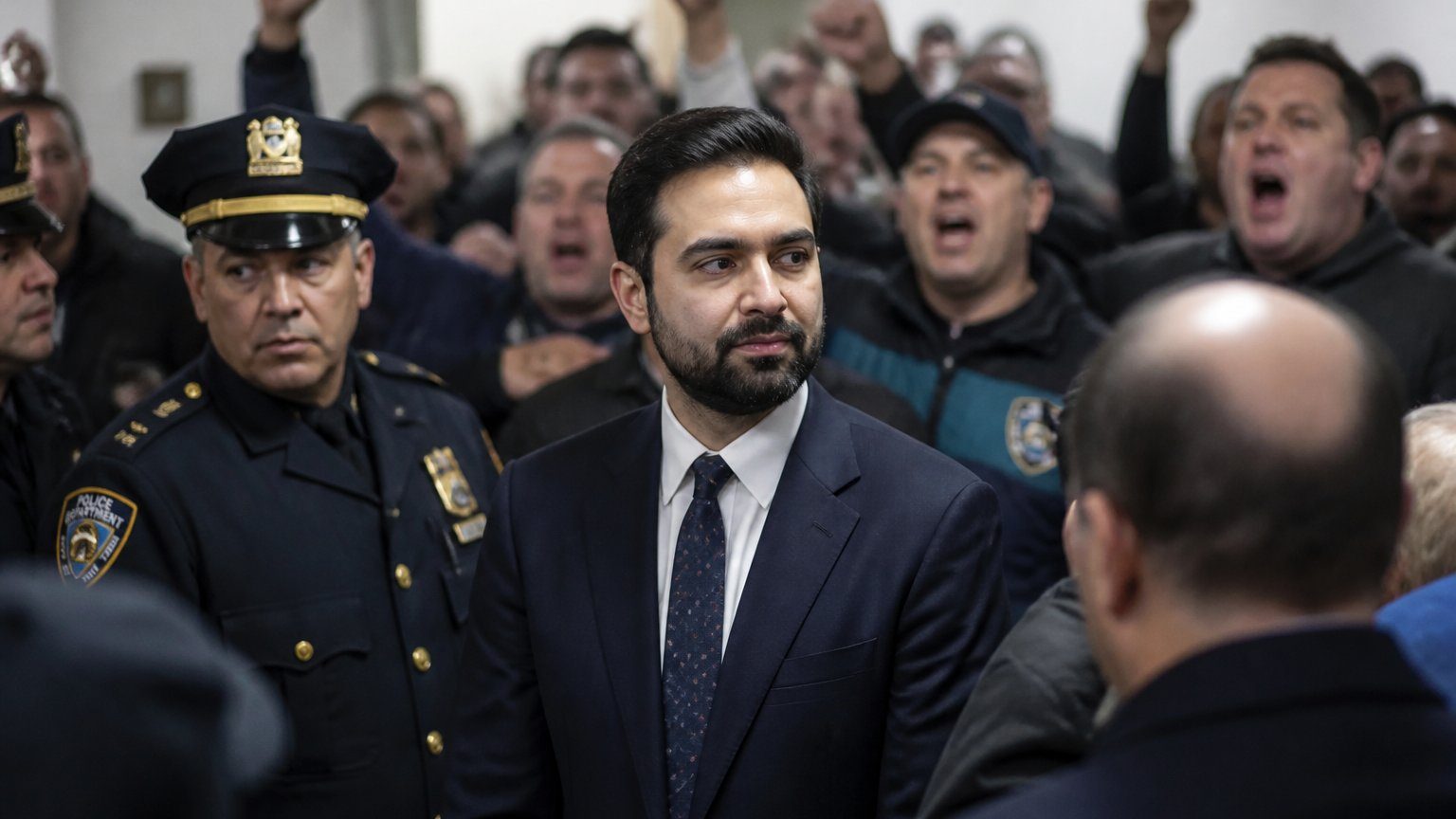 Mamdani Booed at Staten Island Police Event