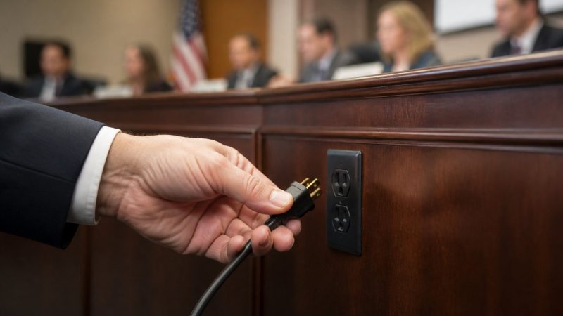 School Board Meeting Plug Draws Ethics Scrutiny
