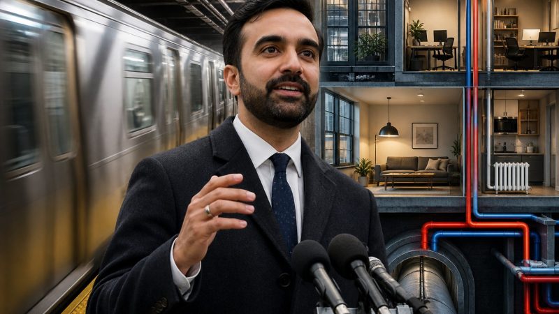 Mamdani pitches subway heat plan for city buildings