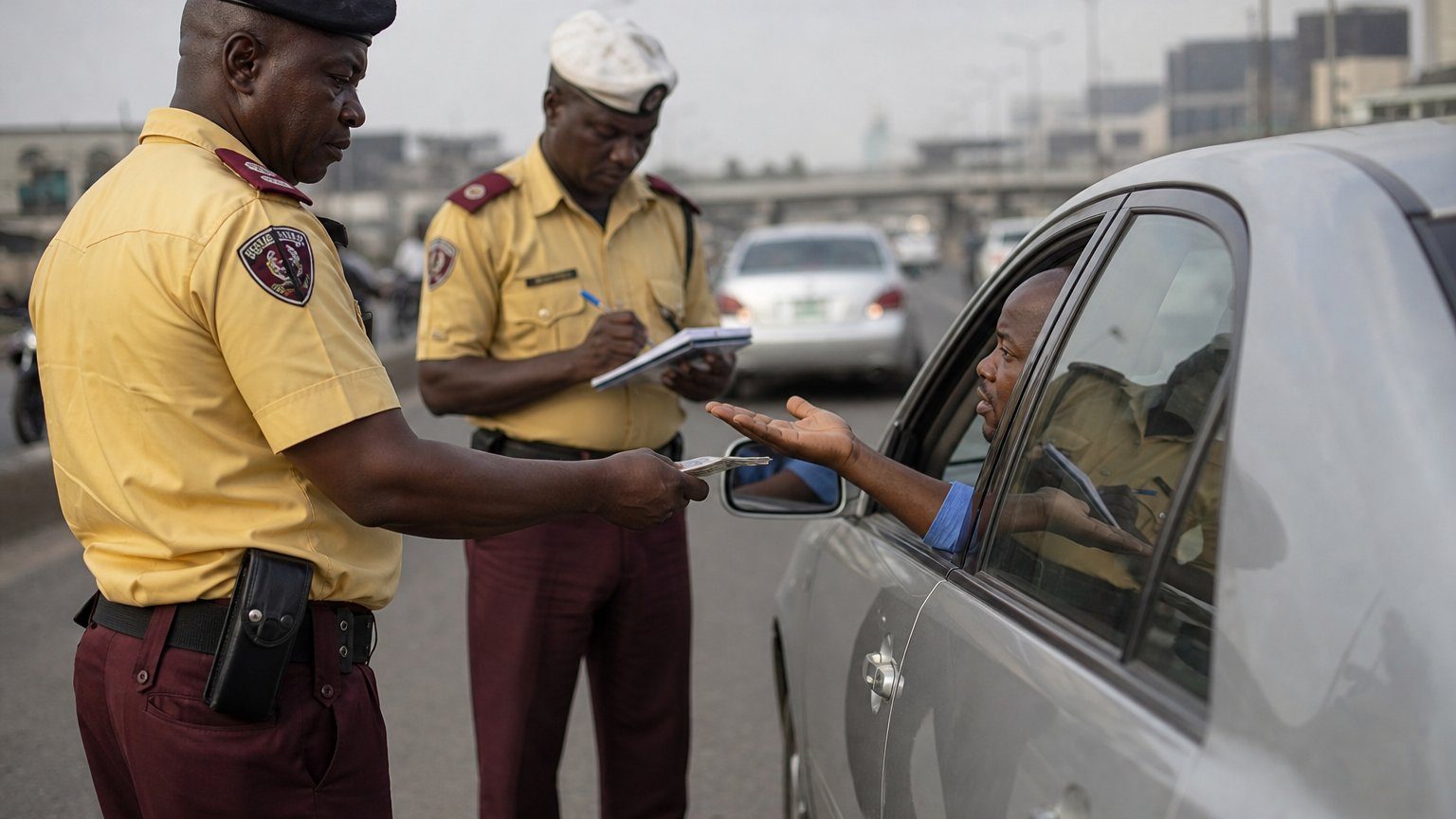 Nigeria Traffic Officers Face Probe After Bribe Claim