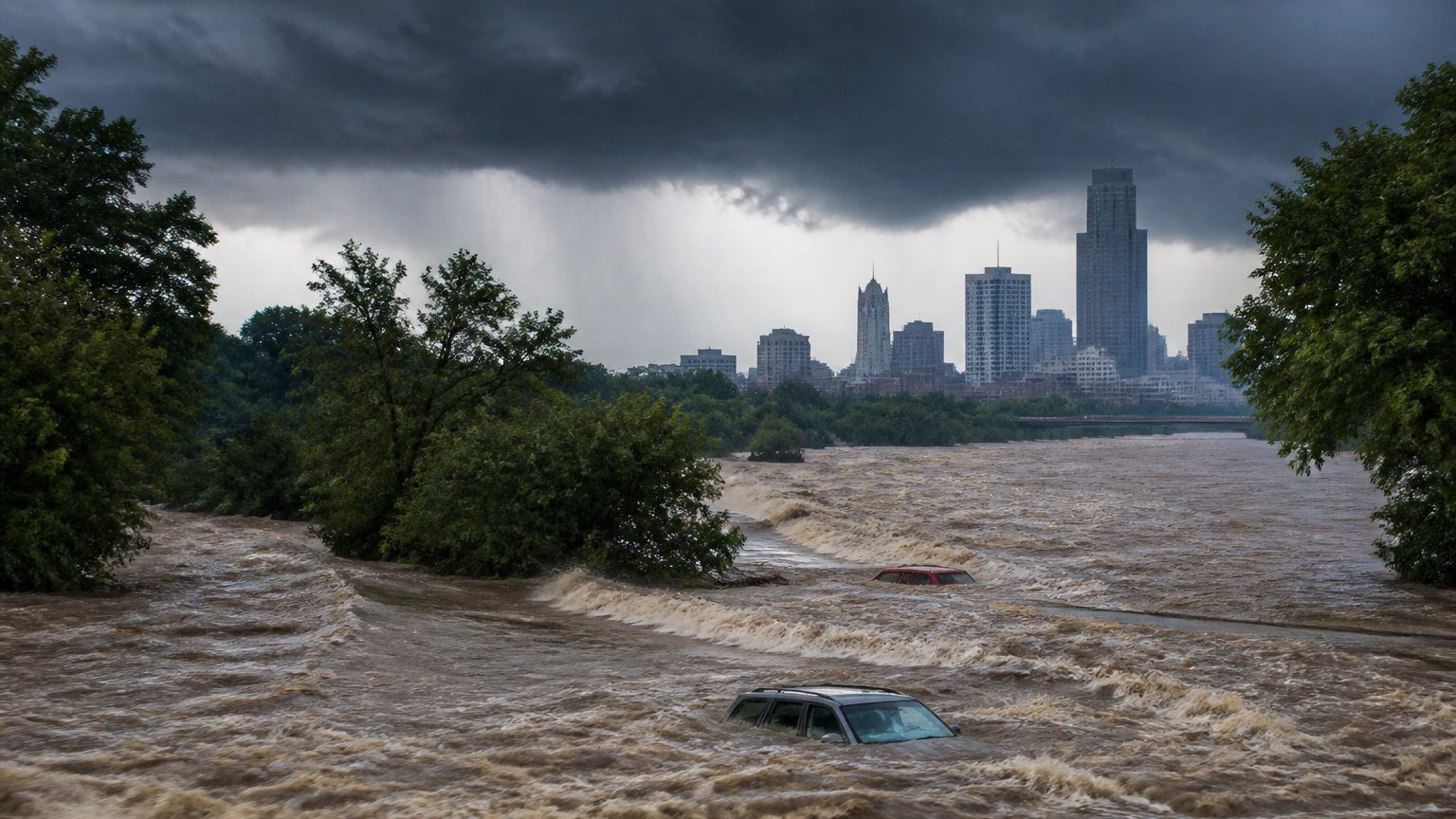 Flash Flood Threat Spreads Across Midwest