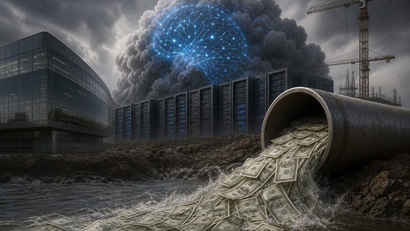 Google AI spending pushes cash flow negative