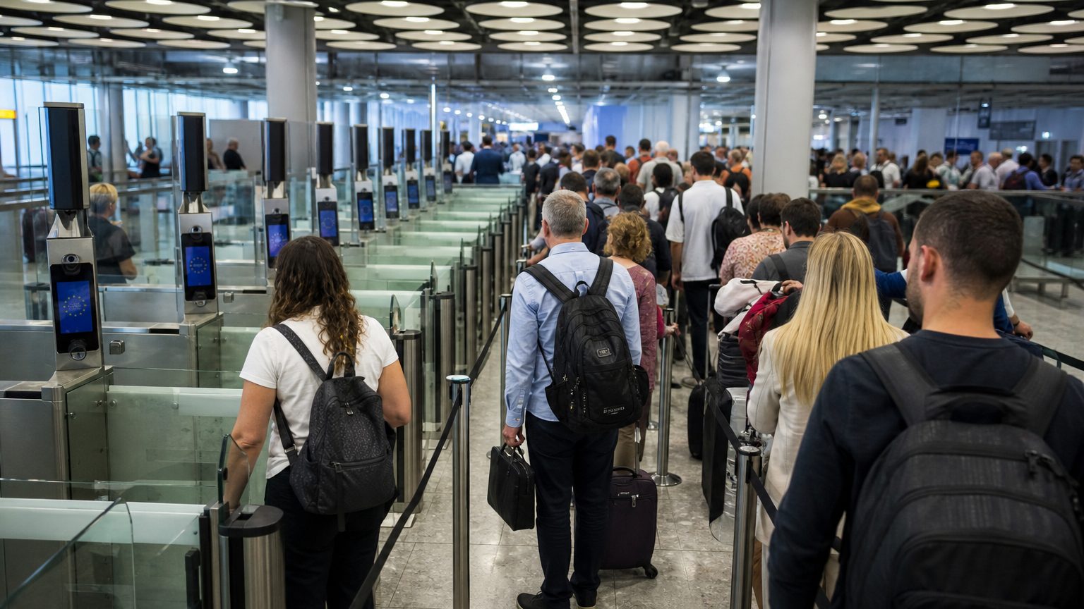 EU Border System Leaves Travelers Waiting Longer