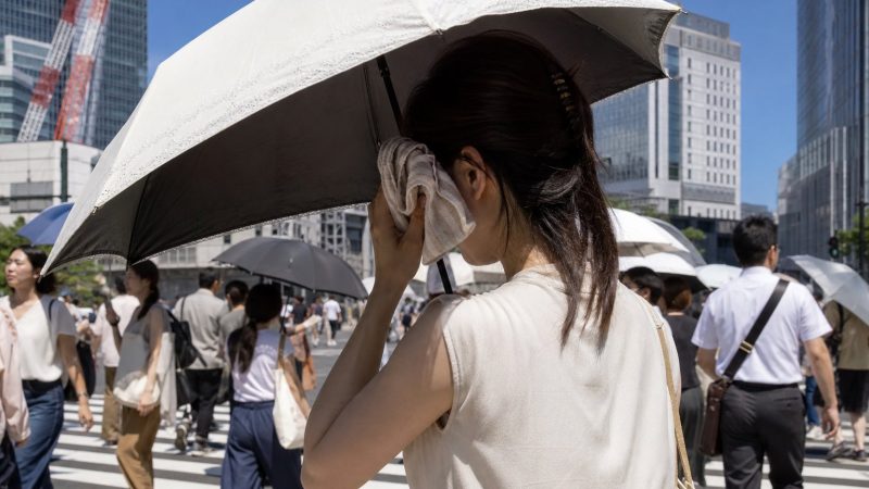 Japan Logs First 'Cruelly Hot Day' as Heat Rises