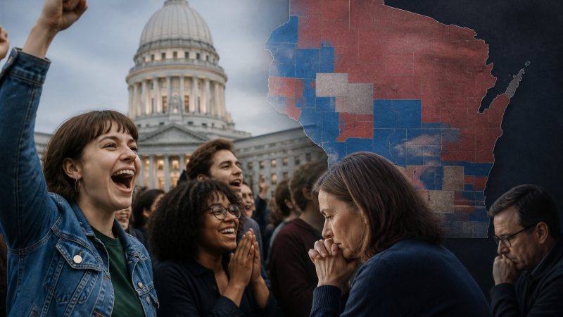 Progressive Wing Posts Wins as Wisconsin Hangs in Balance